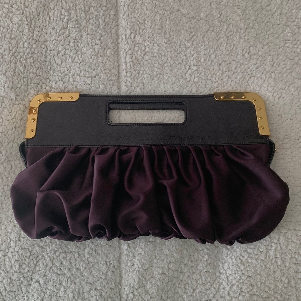 BCBG MaxAzria Mulberry Cassidy Clutch
